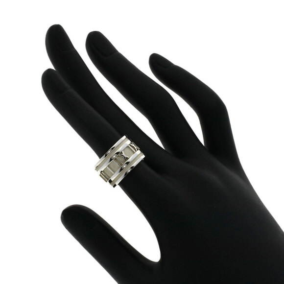 Tiffany & Co. Atlas Wide Ring, Silver, Women's